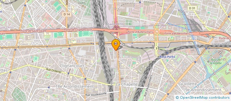 localisation de l'entreprise MONSIEUR MAMADY CISSOKHO  PARIS 18