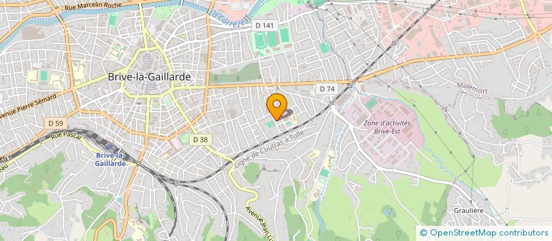 localisation de l'entreprise MONSIEUR MAMADY CONDE  BRIVE-LA-GAILLARDE