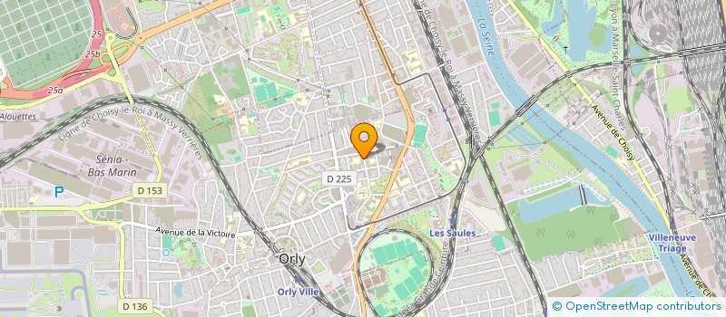 localisation de l'entreprise MONSIEUR MAMADY CONDE  ORLY