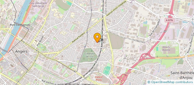 localisation de l'entreprise MONSIEUR MAMADY HAIDARA à ANGERS
