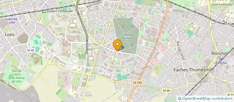 localisation de l'entreprise MONSIEUR MAMADY KABA à LILLE