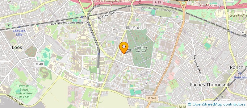 localisation de l'entreprise MONSIEUR MAMADY KOMA à LILLE