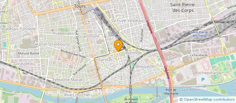 localisation de l'entreprise MONSIEUR MAMADY KOUROUMA  TOURS