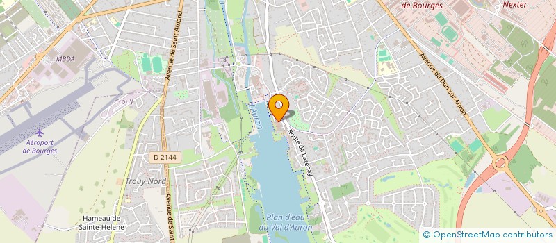 localisation de l'entreprise MONSIEUR MAMADY KOUROUMA  BOURGES