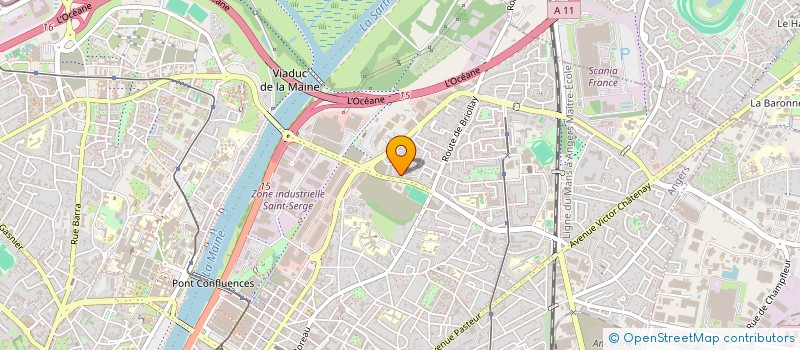 localisation de l'entreprise MONSIEUR MAMADY TOURE à ANGERS