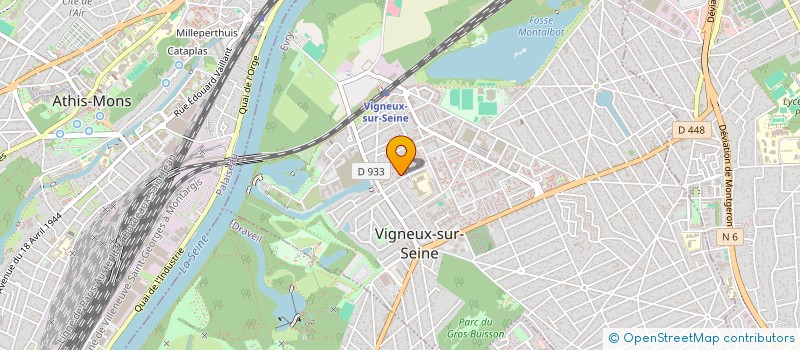 localisation de l'entreprise MONSIEUR MAMADY TRAORE à VIGNEUX-SUR-SEINE
