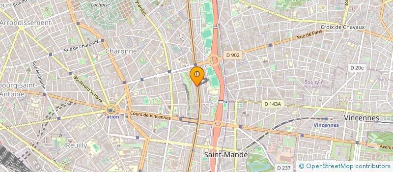 localisation de l'entreprise MONSIEUR MAMADY TRAORE  PARIS