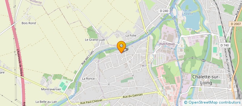 localisation de l'entreprise MONSIEUR MAMADY TRAORE  CHALETTE-SUR-LOING