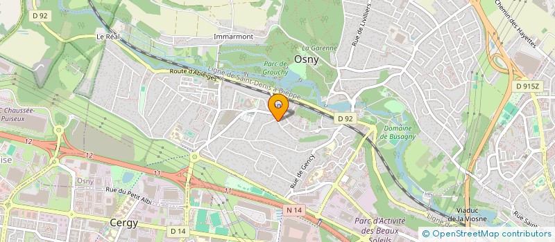 localisation de l'entreprise MONSIEUR MAMAN MARAFA  OSNY