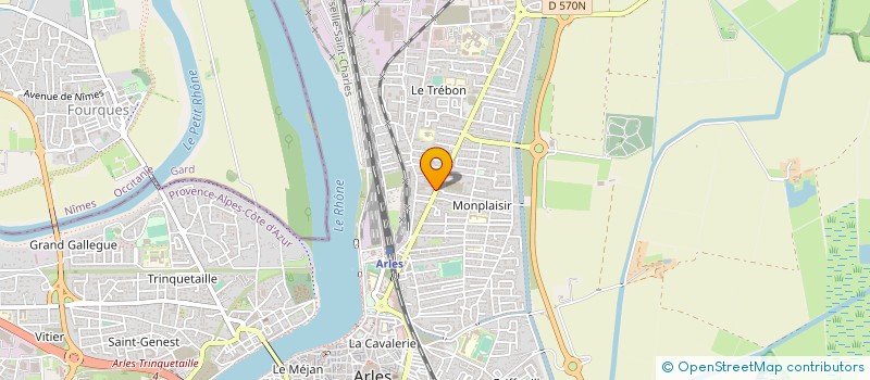 localisation de l'entreprise MONSIEUR MAMAR MEKCHOUCHE  ARLES