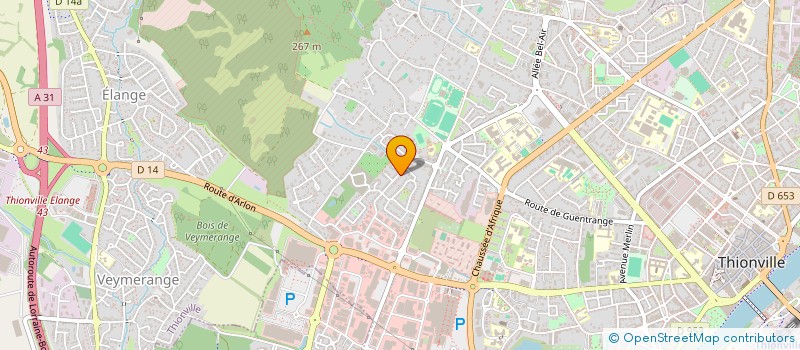 localisation de l'entreprise MONSIEUR MAMAR OTMANI  THIONVILLE