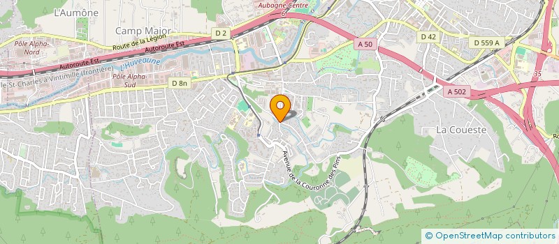 localisation de l'entreprise MONSIEUR MAMASELOU NDIAYE  AUBAGNE