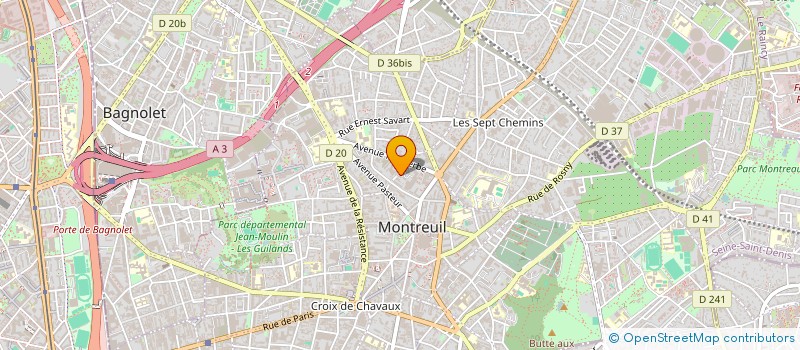 localisation de l'entreprise MONSIEUR MAMBA DIAKHABY à MONTREUIL