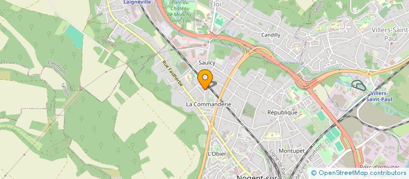 localisation de l'entreprise MONSIEUR MAMBA MANGARA  NOGENT-SUR-OISE