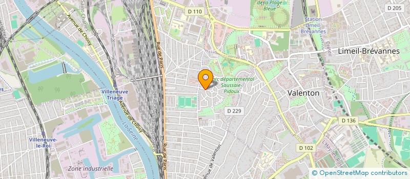 localisation de l'entreprise MONSIEUR MAMBODJ DIAGNE  VILLENEUVE-SAINT-GEORGES