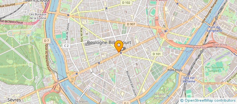 localisation de l'entreprise MONSIEUR MAMBUENE MBUNGU à BOULOGNE-BILLANCOURT