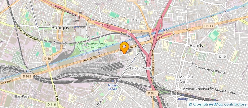 localisation de l'entreprise MONSIEUR MAMDOU SALIOU DIALLO à NOISY-LE-SEC