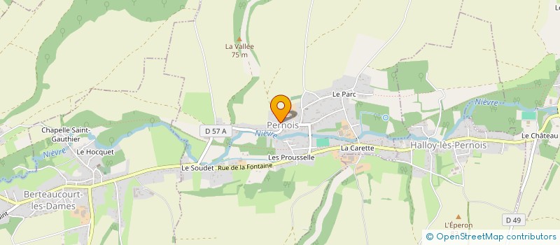 localisation de l'entreprise MONSIEUR MAMDOUH ANAN à PERNOIS
