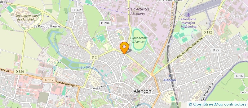 localisation de l'entreprise MONSIEUR MAMDOUH GOUADER à ALENCON