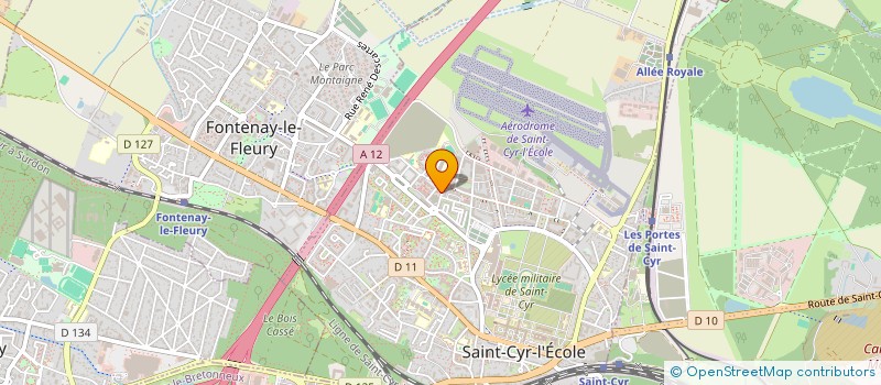 localisation de l'entreprise MONSIEUR MAME CHEIKH IBRAHIMA DIOUF  SAINT-CYR-L'ECOLE