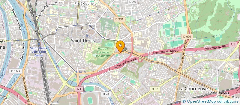 localisation de l'entreprise MONSIEUR MAME MOUSSA DIALLO à SAINT-DENIS