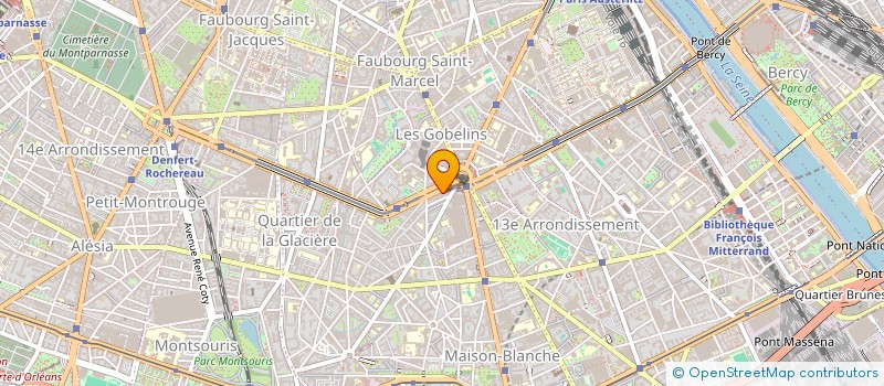 localisation de l'entreprise MONSIEUR MAME SAMBOU TOURE BA  PARIS