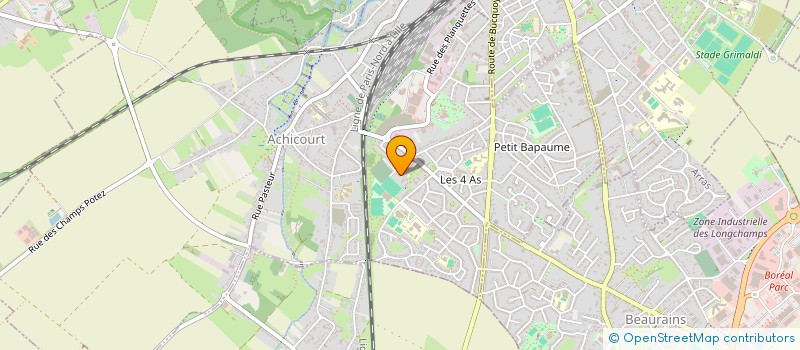 localisation de l'entreprise MONSIEUR MAMED DOUMBIA  ACHICOURT