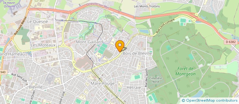 localisation de l'entreprise MONSIEUR MAMEDI FOFANA  LE HAVRE