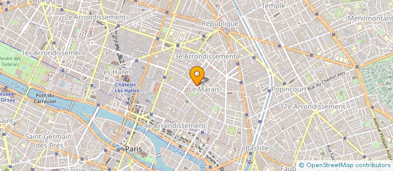 localisation de l'entreprise MONSIEUR MAMI YOSHIKAWA à PARIS