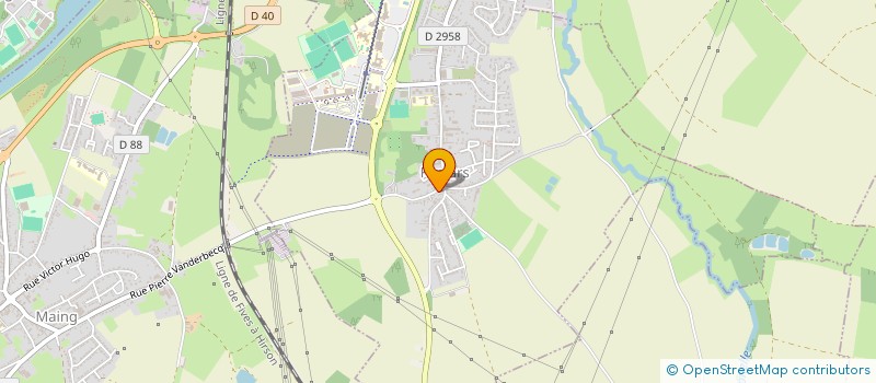 localisation de l'entreprise MONSIEUR MAMIFITIA RAZAFIMAHATRATRA  FAMARS