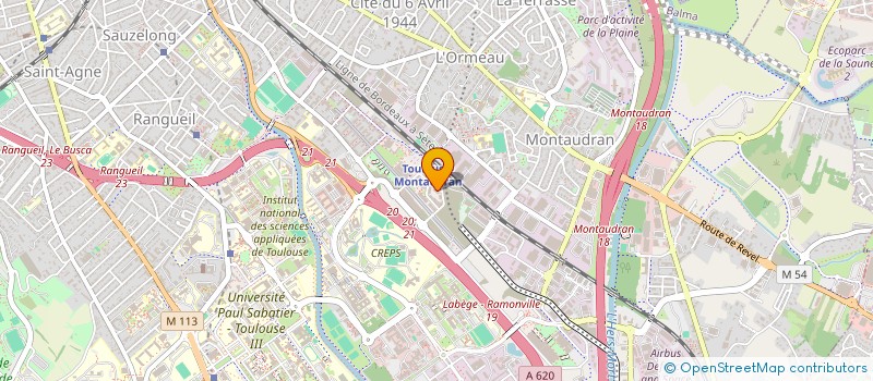 localisation de l'entreprise MONSIEUR MAMINIAINA PATRICK ANDRIAMIFIDISOA à TOULOUSE