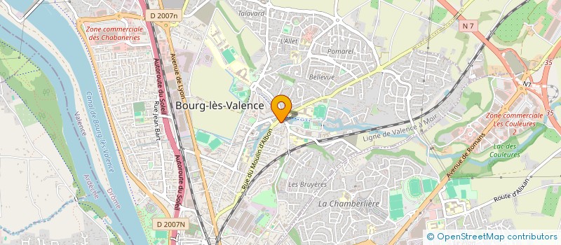 localisation de l'entreprise MONSIEUR MAMINIAINA RAVOAVY ANDRIANJOHARISOA à BOURG-LES-VALENCE