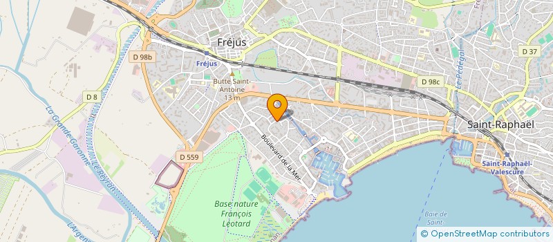 localisation de l'entreprise MONSIEUR MAMMAR BATOUCHE à FREJUS