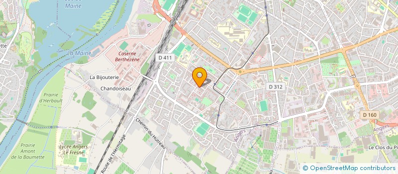 localisation de l'entreprise MONSIEUR MAMO ABU BARISO  ANGERS