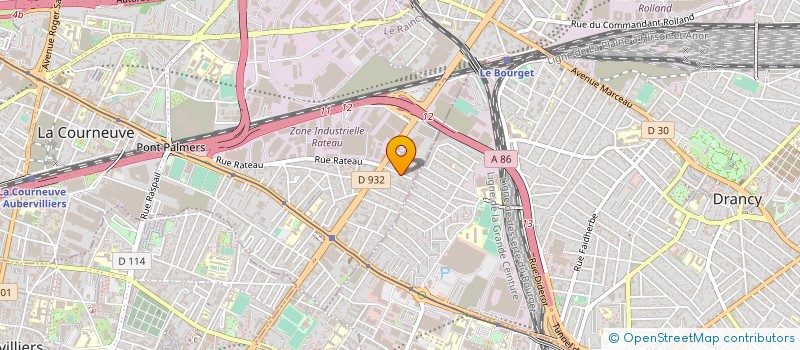 localisation de l'entreprise MONSIEUR MAMOD ASSANE MOUSSABAY à LA COURNEUVE