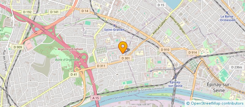 localisation de l'entreprise MONSIEUR MAMORIDJAN DAGNOGO  ARGENTEUIL