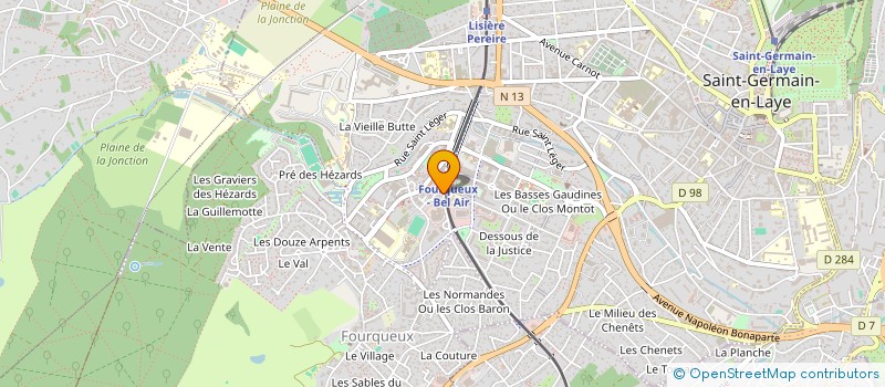 localisation de l'entreprise MONSIEUR MAMOUD CHERIF  SAINT-GERMAIN-EN-LAYE