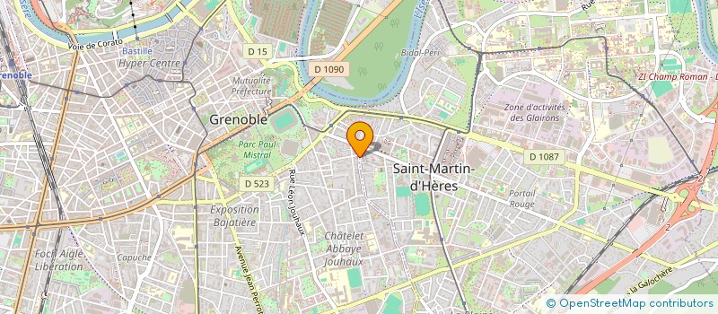 localisation de l'entreprise MONSIEUR MAMOUDOU BARRY  GRENOBLE