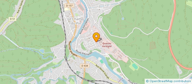 localisation de l'entreprise MONSIEUR MAMOUDOU CAMARA  EPINAL