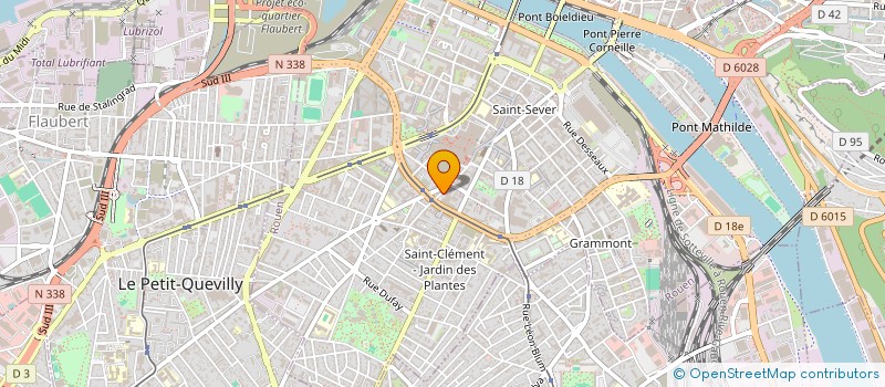 localisation de l'entreprise MONSIEUR MAMOUDOU CHERIF  ROUEN