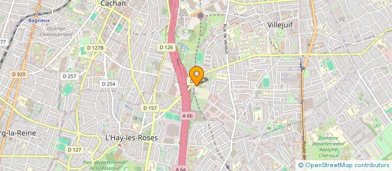 localisation de l'entreprise MONSIEUR MAMOUDOU DANIOKO  VILLEJUIF