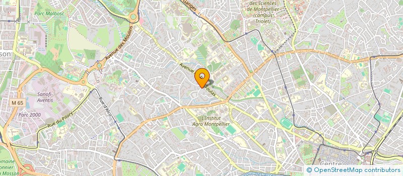 localisation de l'entreprise MONSIEUR MAMOUDOU DEME à MONTPELLIER