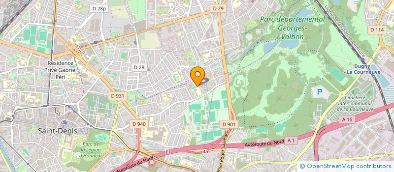 localisation de l'entreprise MONSIEUR MAMOUDOU DIALLO  SAINT-DENIS