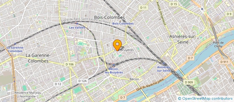 localisation de l'entreprise MONSIEUR MAMOUDOU DIALLO à ASNIERES-SUR-SEINE
