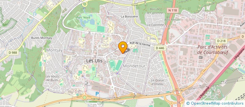 localisation de l'entreprise MONSIEUR MAMOUDOU DIOU à LES ULIS