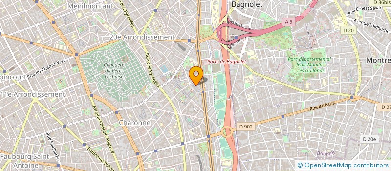 localisation de l'entreprise MONSIEUR MAMOUDOU HANNE  PARIS