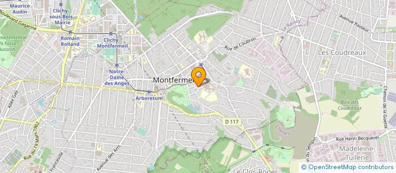 localisation de l'entreprise MONSIEUR MAMOUDOU KABA  MONTFERMEIL