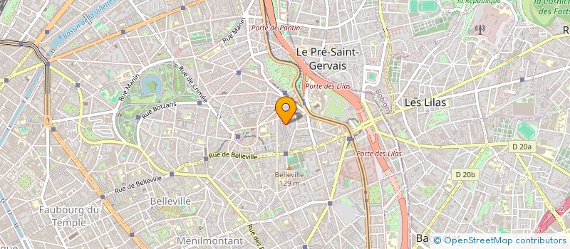 localisation de l'entreprise MONSIEUR MAMOUDOU KEITA  PARIS