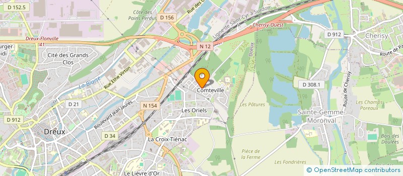 localisation de l'entreprise MONSIEUR MAMOUDOU MBOH à DREUX