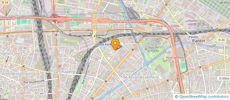 localisation de l'entreprise MONSIEUR MAMOUDOU MEITE  PARIS